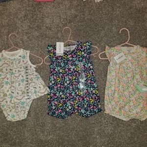 NWT Bundle set of three 3 mo outfits